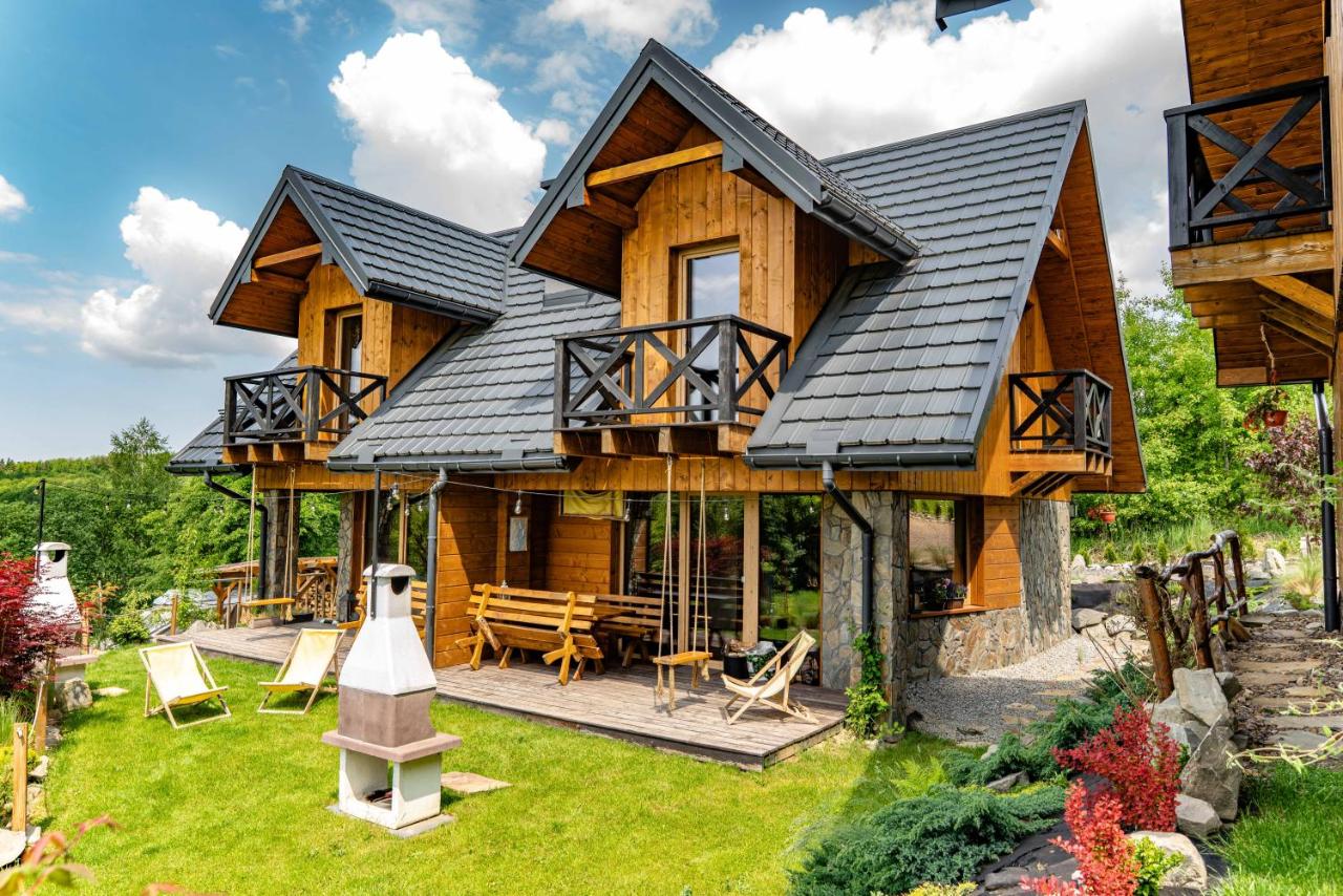 Bieszczadzka Hawira - w Centrum przy Jeziorze z Widokiem dla Rodzin - B&B