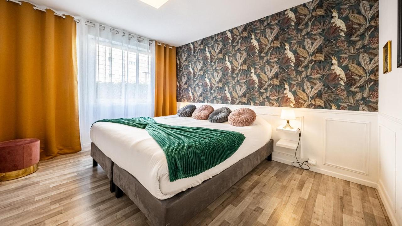 Le Mimosa - Chic & Calme avec Piscine Dijon - B&B