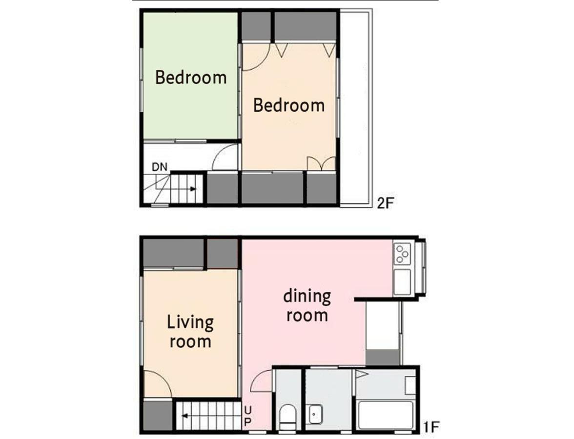 Harbor Nook - 2 cars Parking, 11am Check-out - Chambres d’hôtes Takamatsu