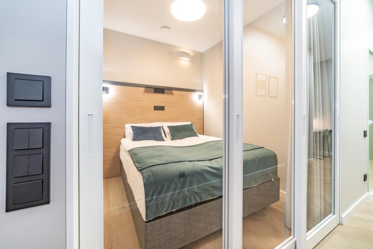 Klassisches Apartment mit 1 Schlafzimmer und Kingsize-Bett