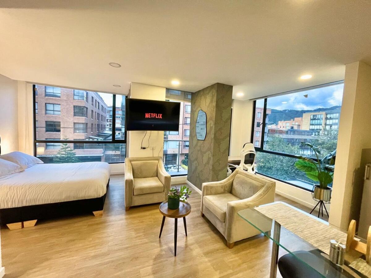 New Dream Corner Loft Private Balcony Usaquen - Bed and Breakfast Bogota