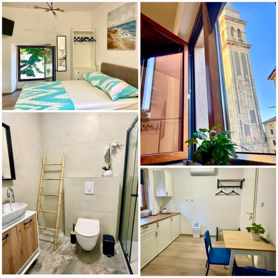 Studio Marin in front of the highest bell tower in Istria - B&B Dignano