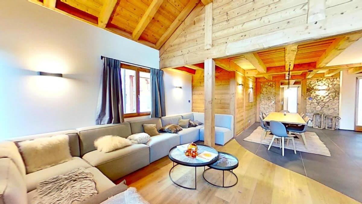 CASA-Le Cherk Chalet 300m2 jacuzzi sauna Vars les Claux - B&B Vars
