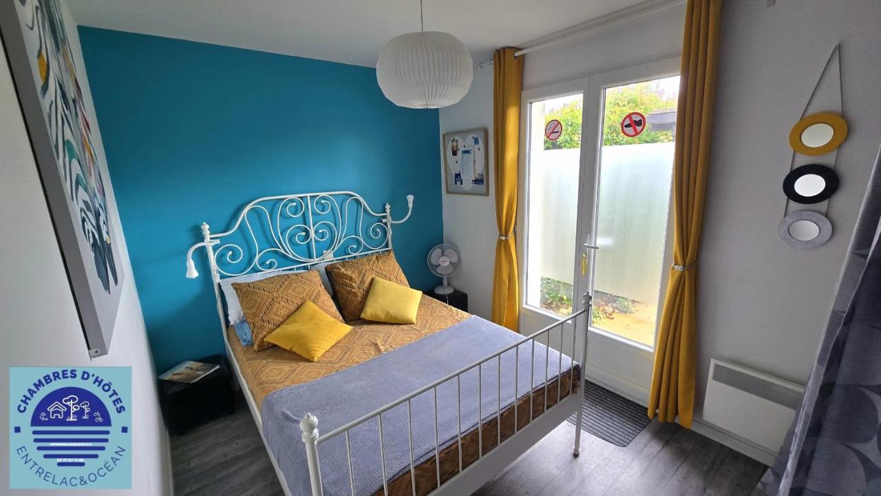 EntreLac&Océan1 - chambre d'hôtes chez l'habitant, Entrée et terrasse privée- cyclotouristes bienvenue - B&B