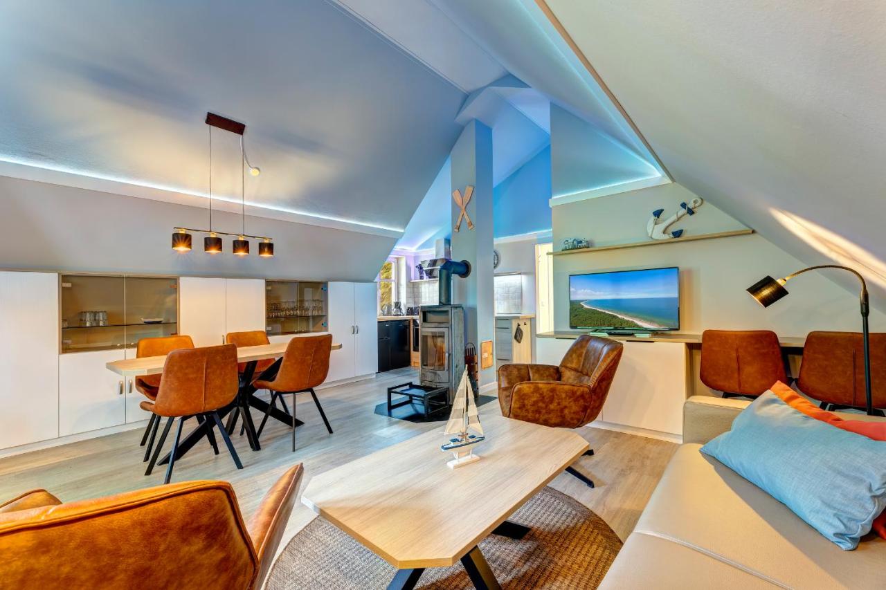 Dünenhaus Ückeritz UnserUsedomDe FeWo ca80qm mit privater Sauna und Kamin Parkplatz direkt am Strand 4I3 - B&B Ückeritz