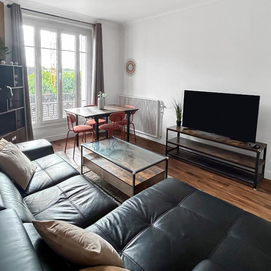 Appartement lumineux et spacieux avec 2 chambres - Ferienwohnung Alfortville