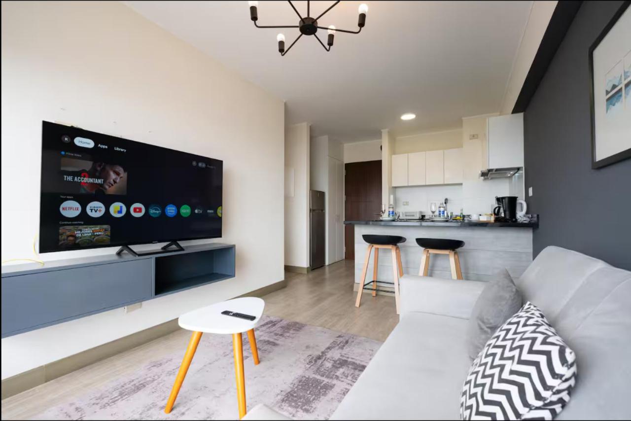 Apartment mit 1 Schlafzimmer, Balkon und Meerblick