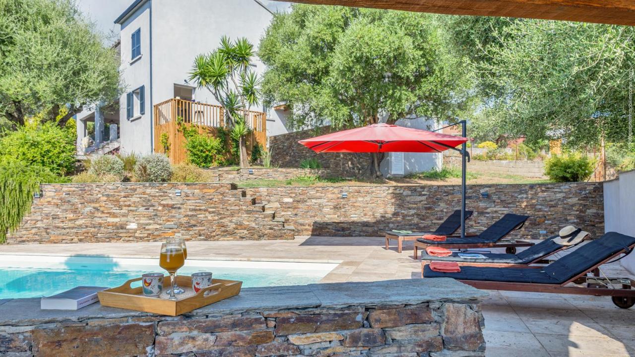 Villa Le Corps de Garde with swimming-pool and garden of 1200m2 - B&B Furiani