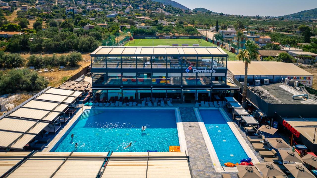 Sea View Serenity Βeachfront & Pool 102 - Ferienwohnung Salamína