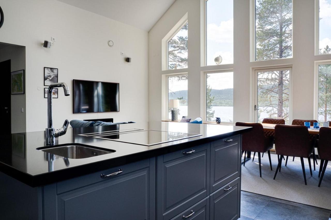 Sauna | Engine heater outlet | Terrace - B&B Lofsdalen