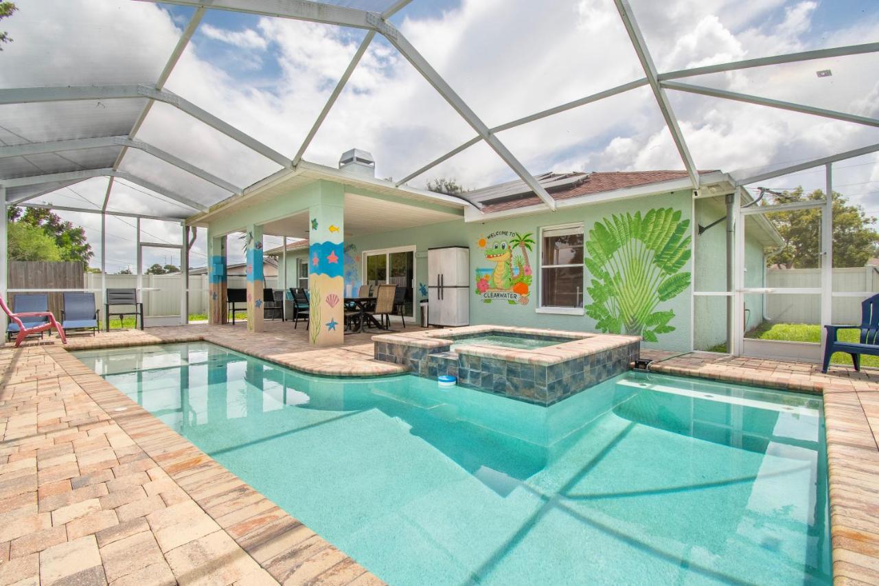 SaltyLux16 Heated Saltwater Pool, Near Beach, Honeymoon Island, Farmer market - B&B