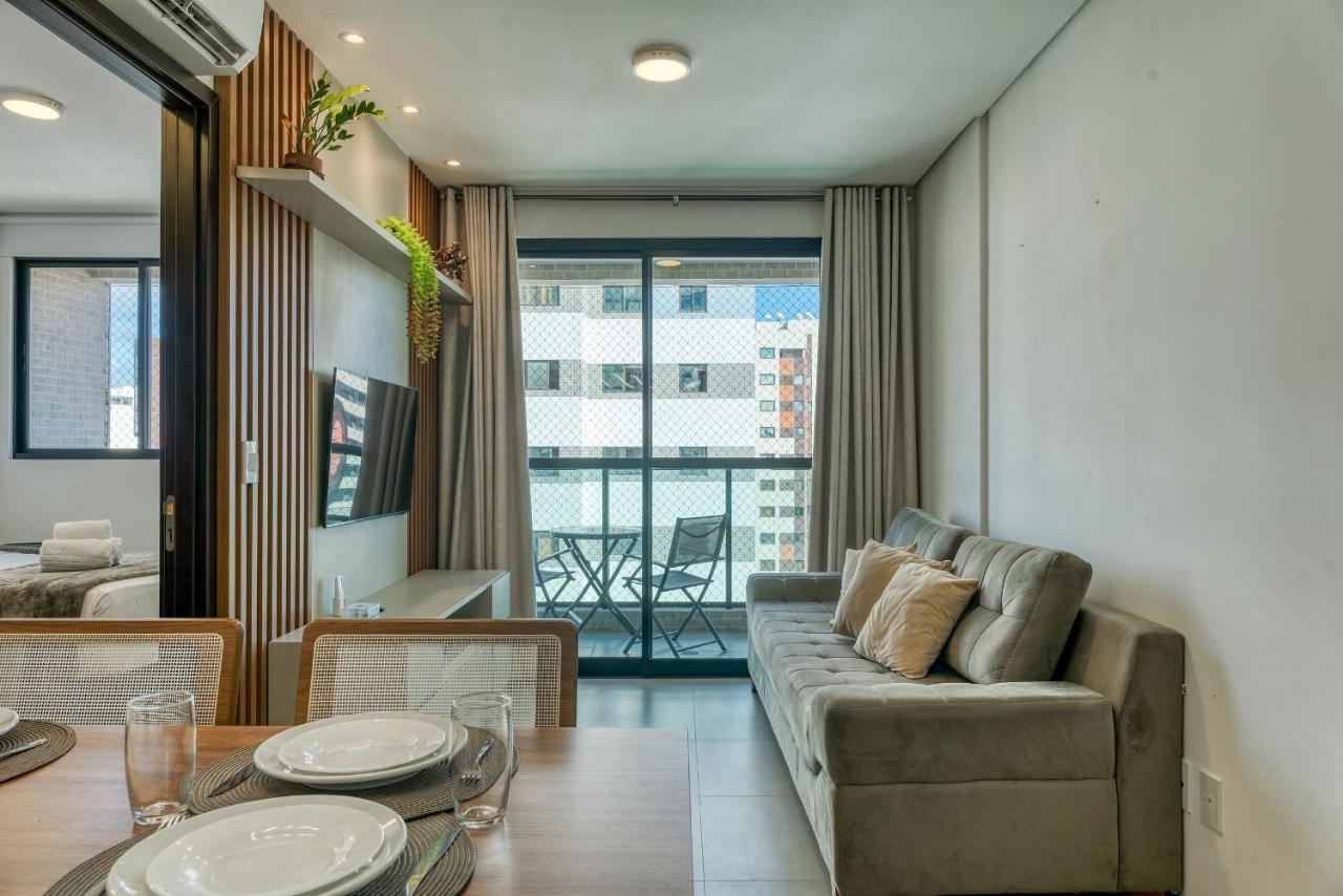 Edificio Liv P.Verde Apto 706-Mandi Hospitalidade - Chambres d’hôtes Maceió