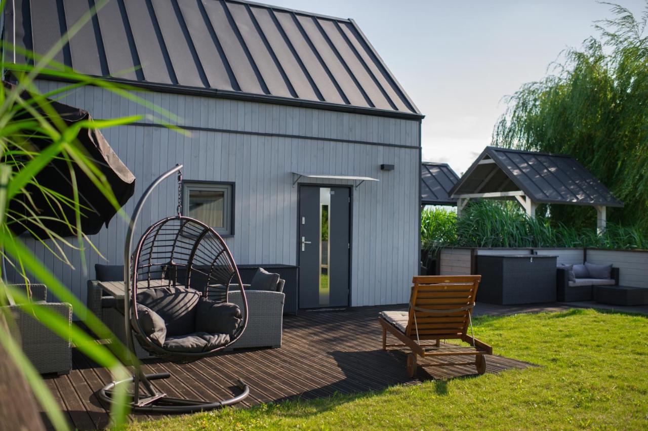 Domek z jacuzzi na Folwarku Żuławskim - B&B Elbląg