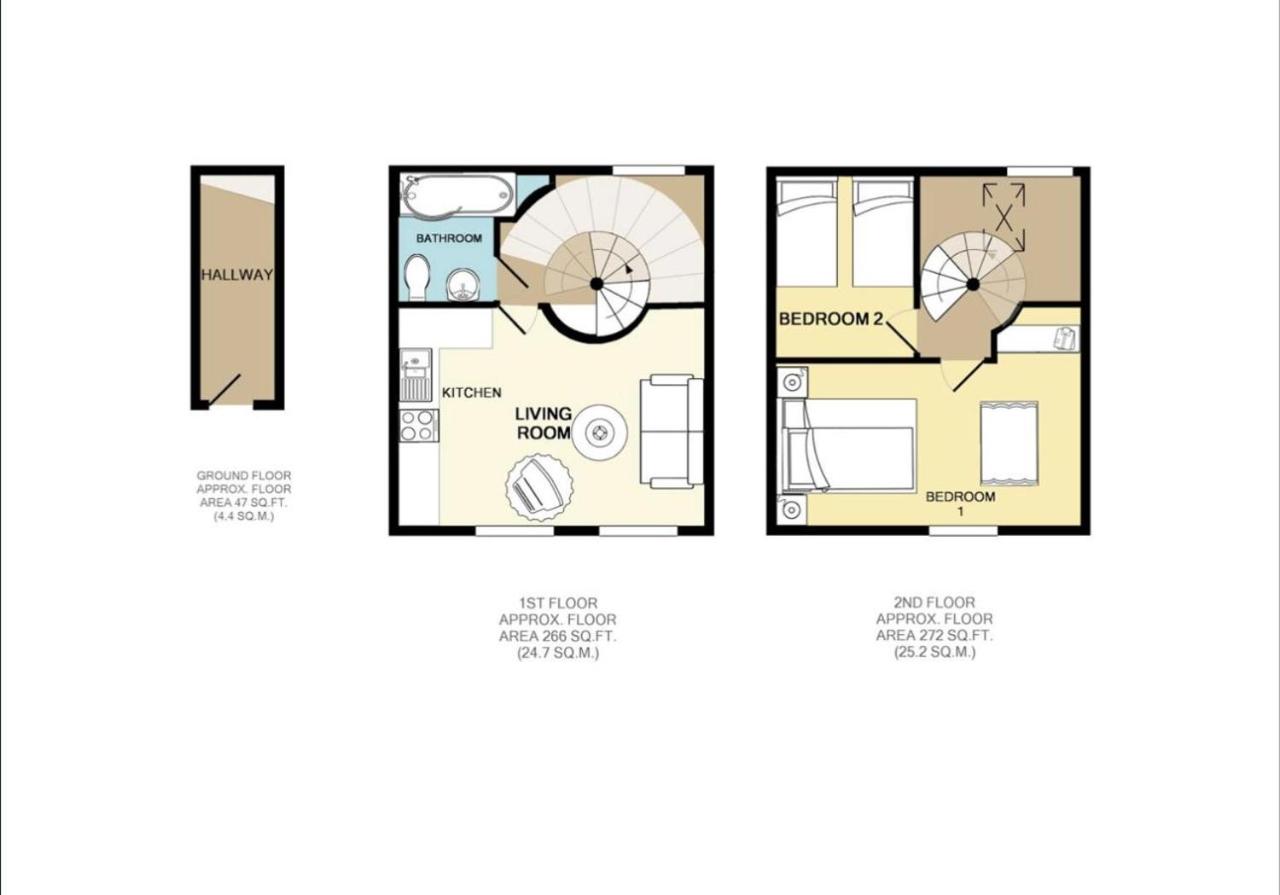 Majestic Mews Apartment with Free Parking - By My Getaways - B&B The City of Brighton and Hove