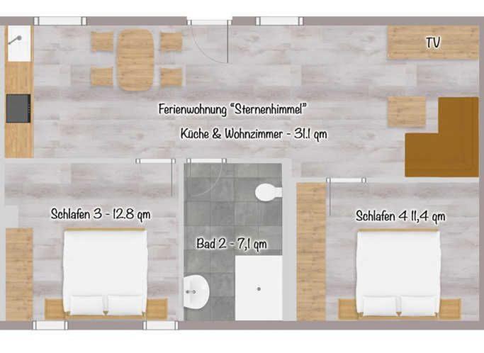 Two-Bedroom Apartment