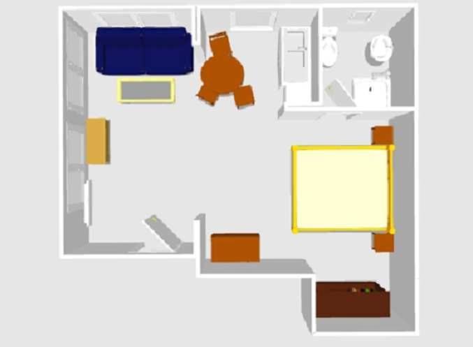 Apartment with Balcony