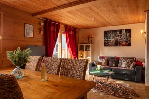 Charmant appartement dans chalet, coeur de Megève - B&B Megève