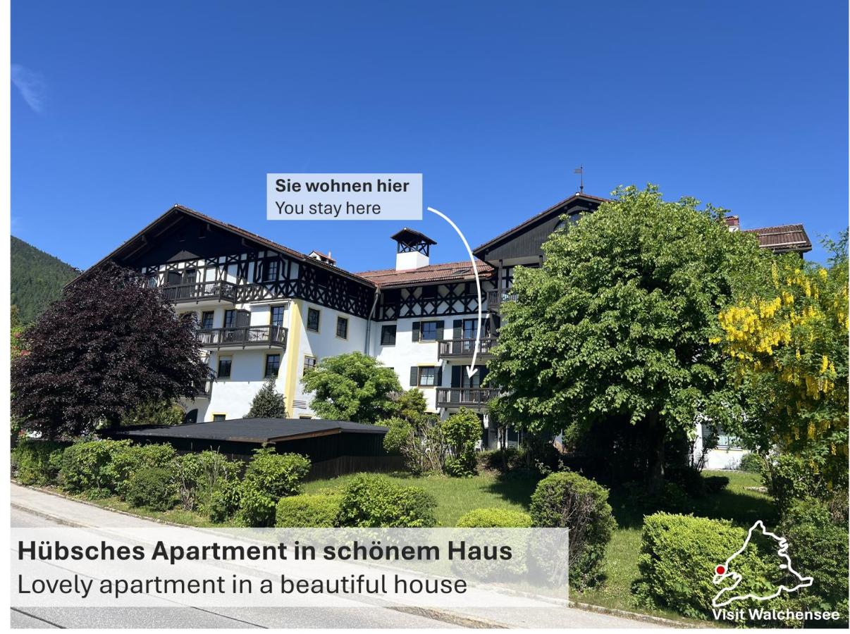 Seeblick Apartment am Walchensee - B&B