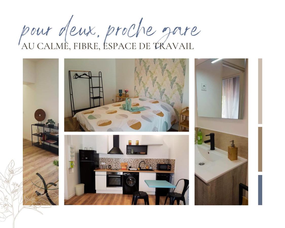 Pour 2 personnes proche gare - fibre - B&B