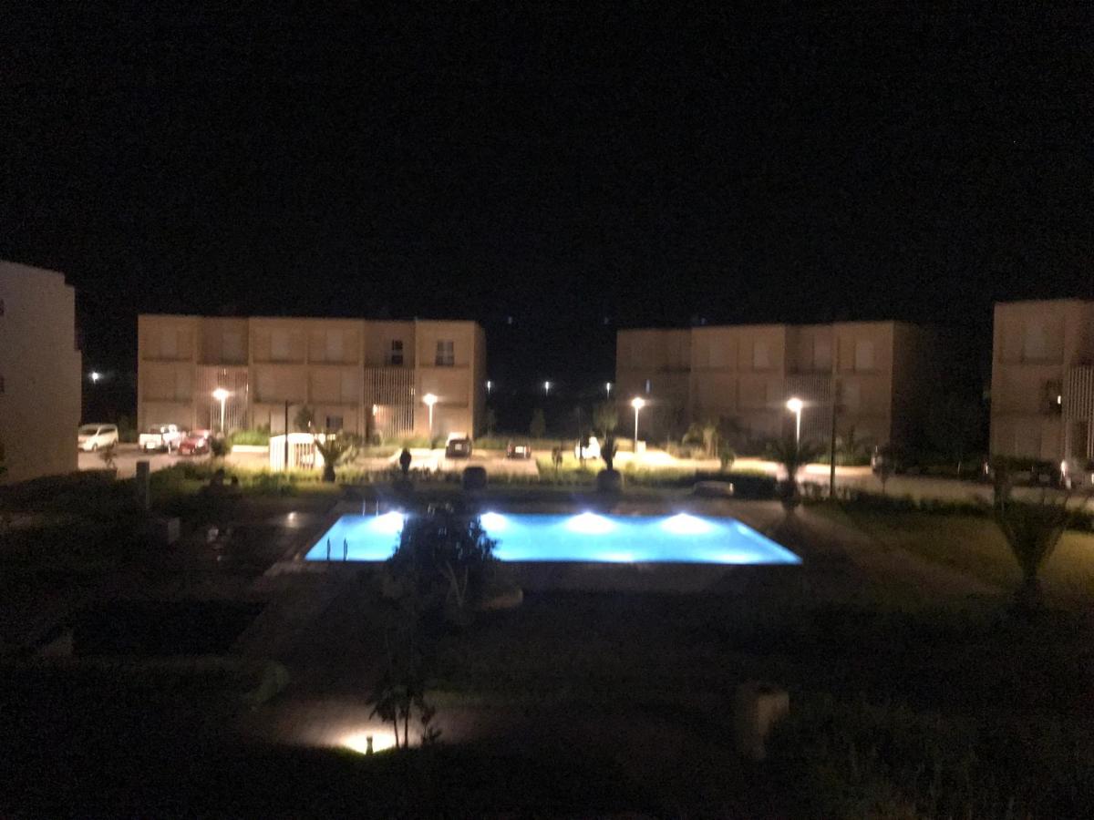 Vue Piscine-Golf-Plage - B&B Taghazout