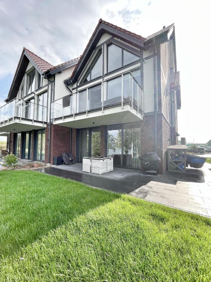 Orli Dziób - apartament nad brzegiem z basenem i sauną - Ferienwohnung Węgorzewo