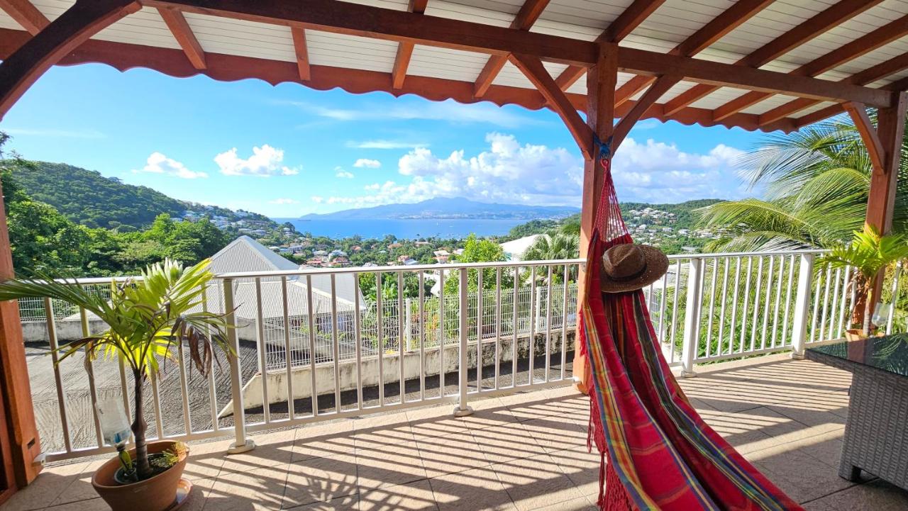 Appartement avec très belle vue mer 180 Kalinago - Ferienwohnung Les Trois-Îlets