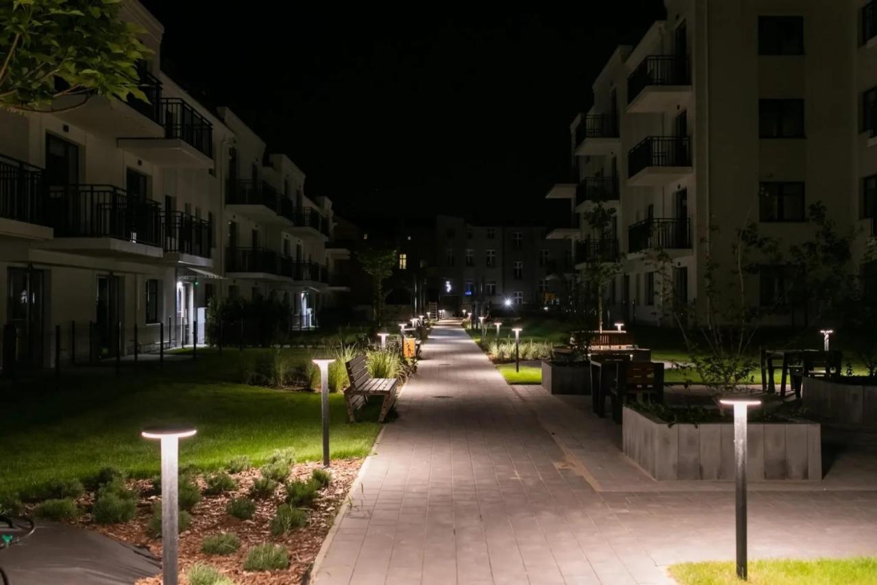Zielony apartament w Wileńska Park i prywatne miejsce w garażu podziemnym - B&B