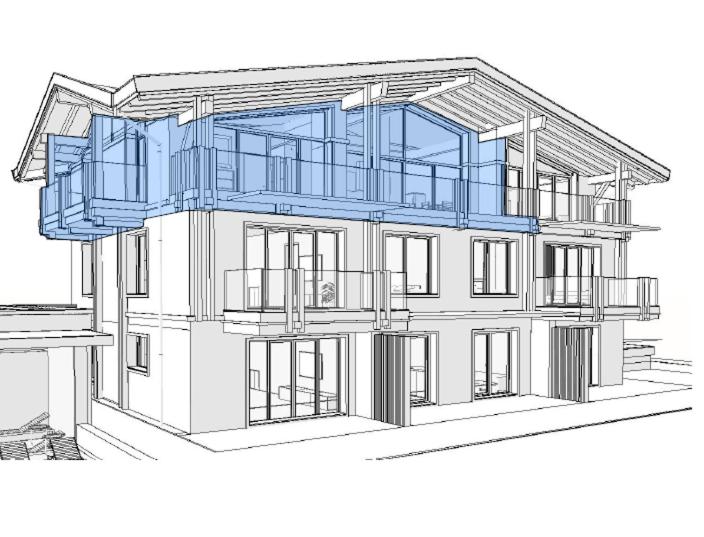 Appartamento con 2 Camere da Letto, Balcone e Terrazza