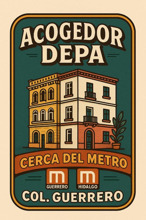 Acogedor departamento cerca del metro guerrero e hidalgo - B&B