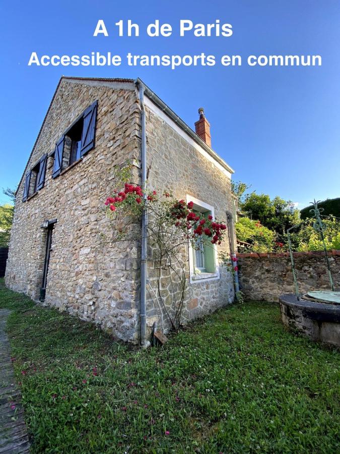 Jolie maison avec jardin, forêt, 45 min de Paris - B&B
