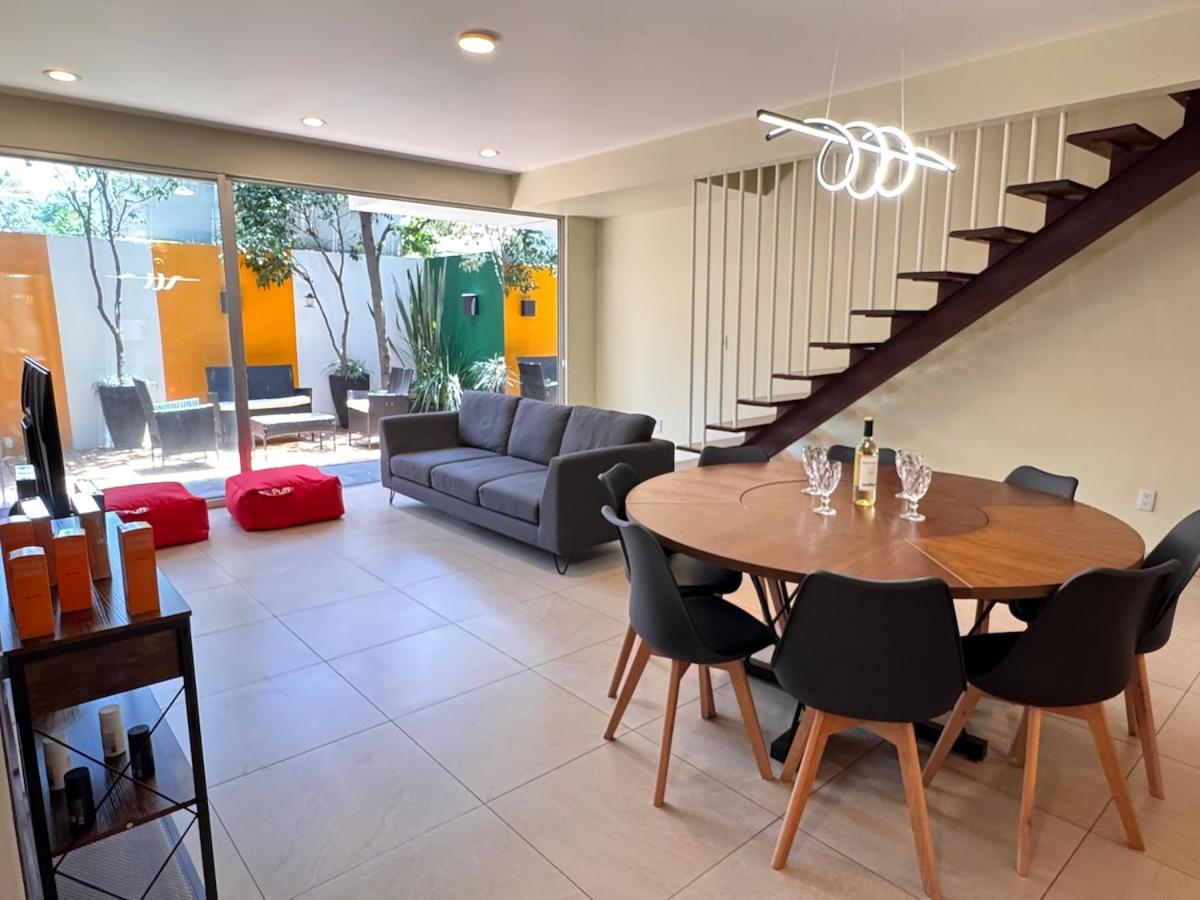 Exclusive duplex with terrace and welcome wine - B&B Mexico City