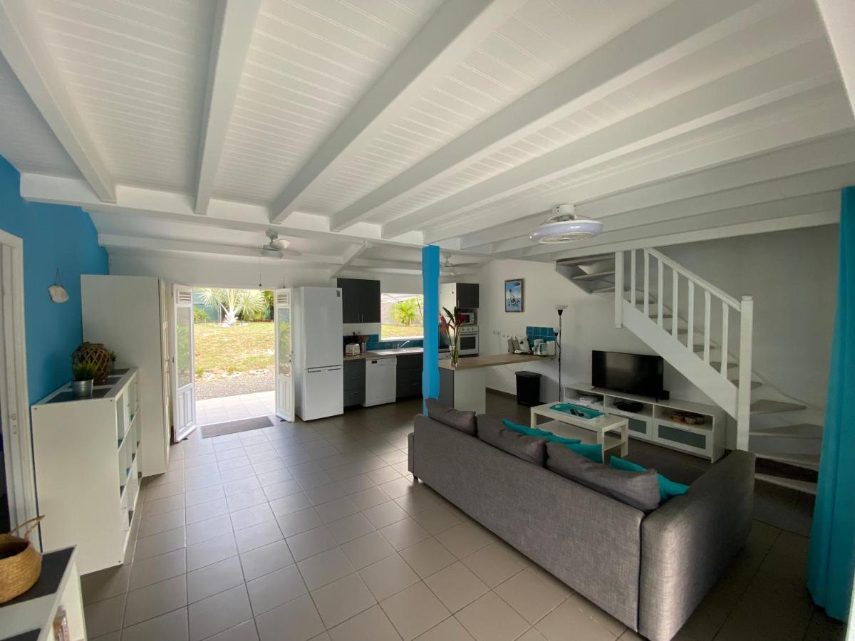 Villa Ti Bleu Caraïbes 8 Personnes à St François - Chambres d’hôtes Saint-François