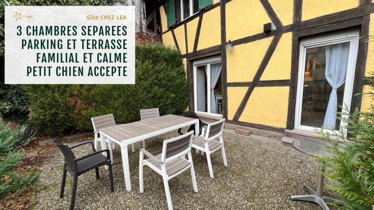 Maison de ville chez Léa - gîte familial parking terrasse - B&B