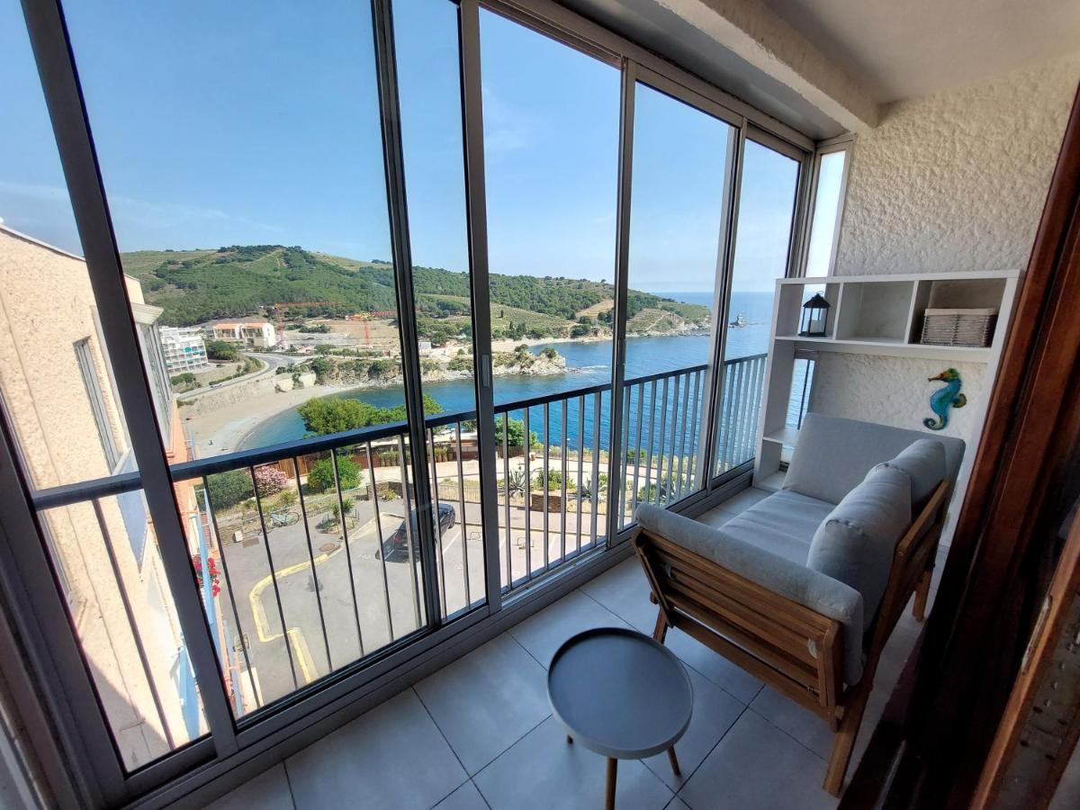 Très belle vue mer T3 tt confort clim 4 pers, proche plages - B&B Banyuls de la Marenda