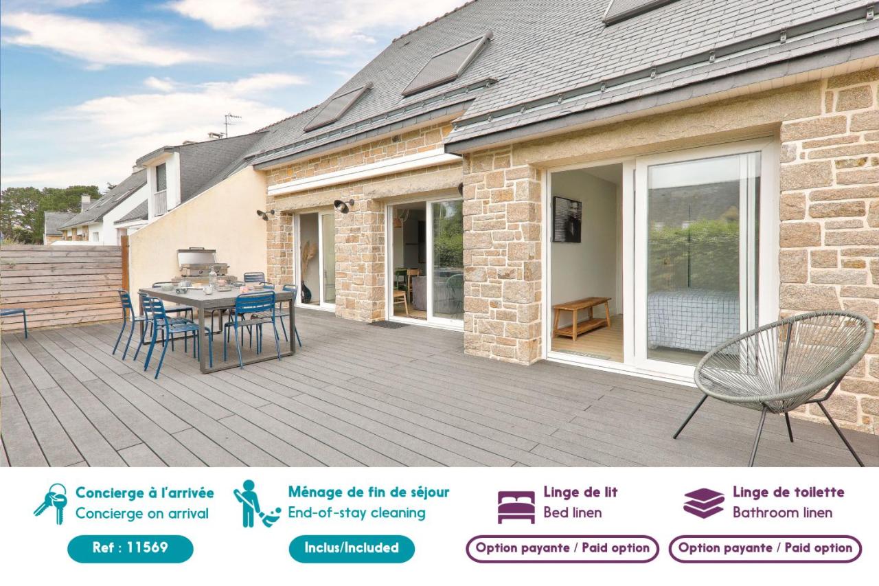 À 250m de la plage - Grande maison pour 8 - Chambres d’hôtes Arzon