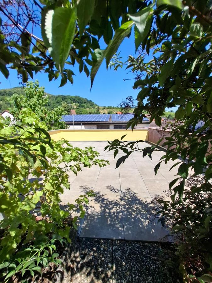 WEINBERGBLICK im Haus Auszeit - 2BR ,Küche, 2 Bäder, 2 Balkone, Parkplatz direkt vor der Tür - B&B