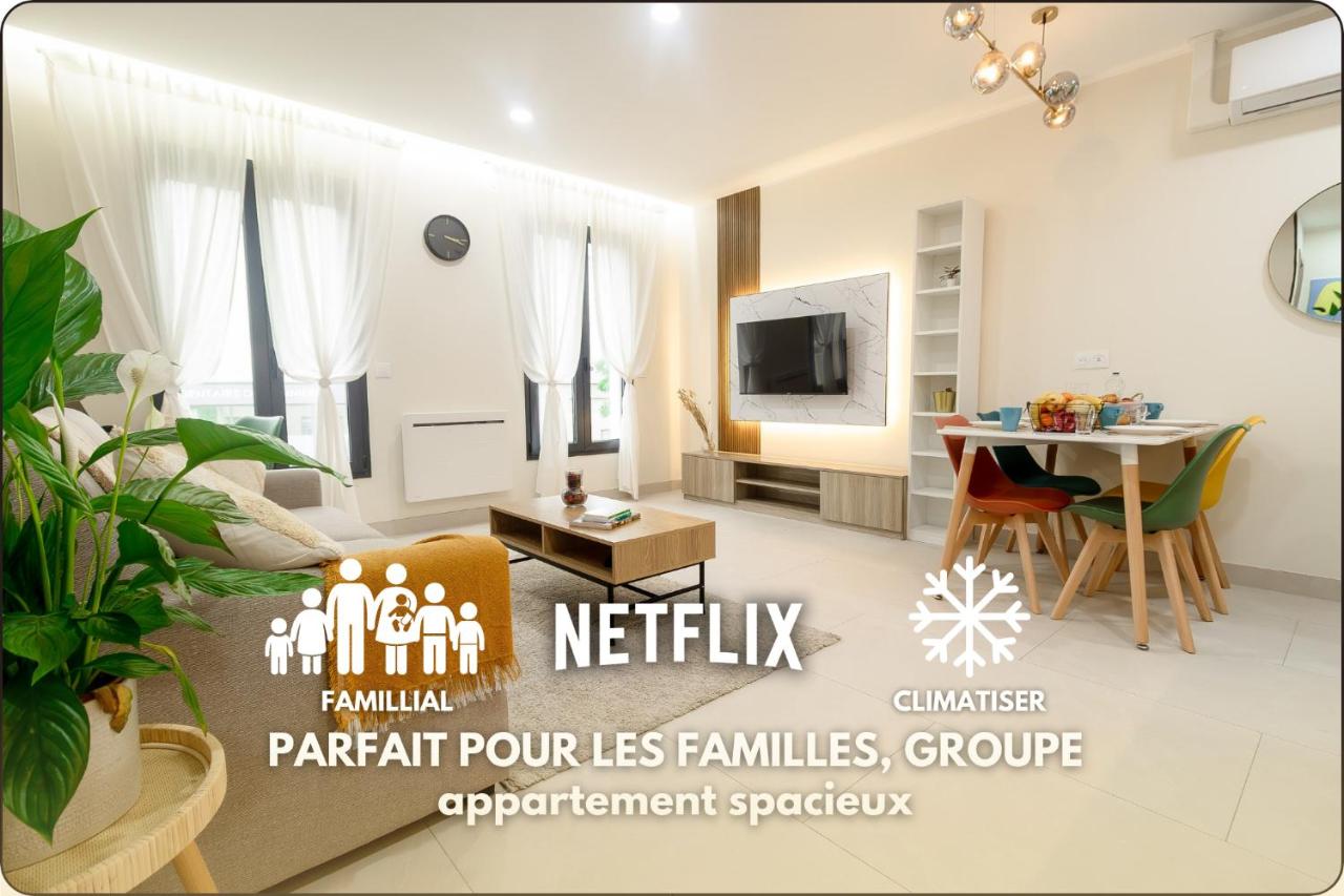 La Confortable - Spacieux T3 familial 6pers - Bonn'appartts-sur-Seine - B&B
