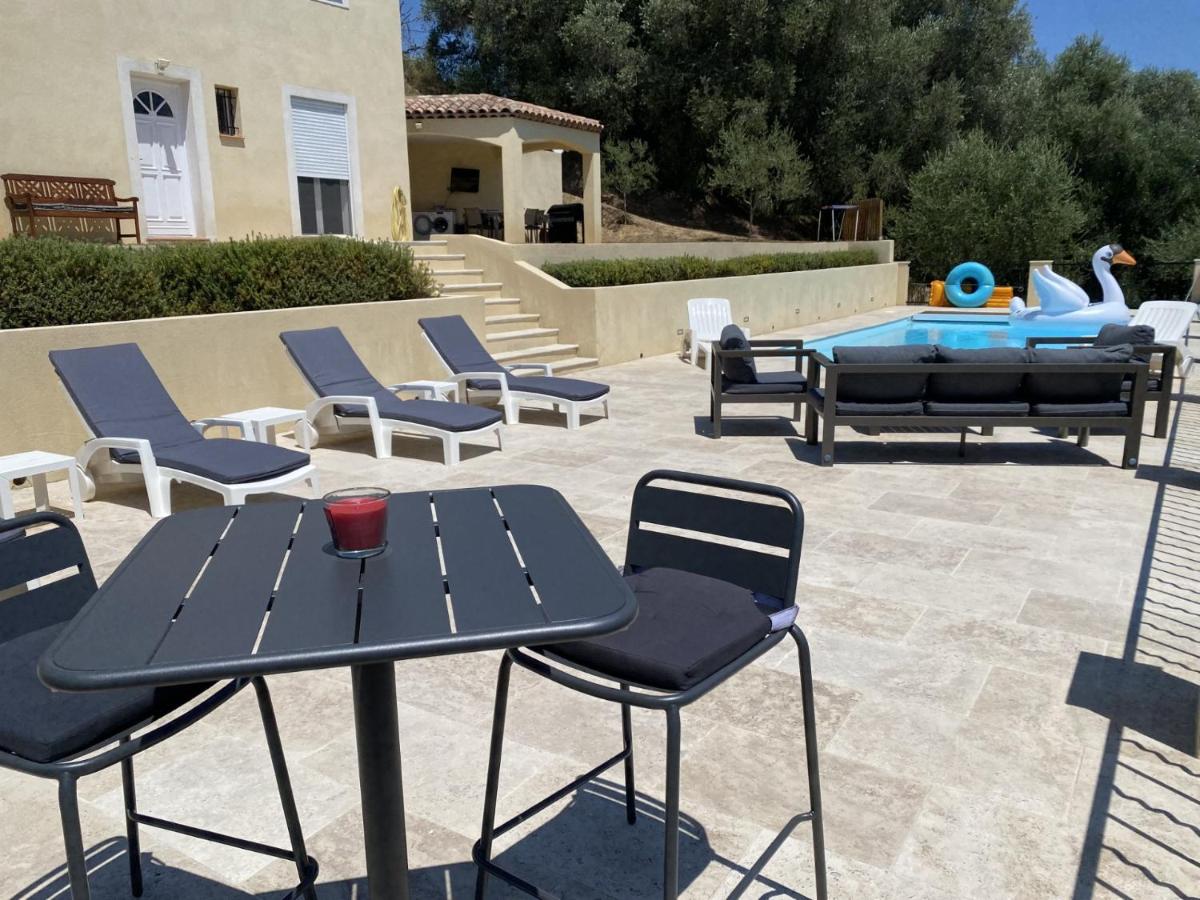 Villa avec piscine chauffée Nice collines - B&B
