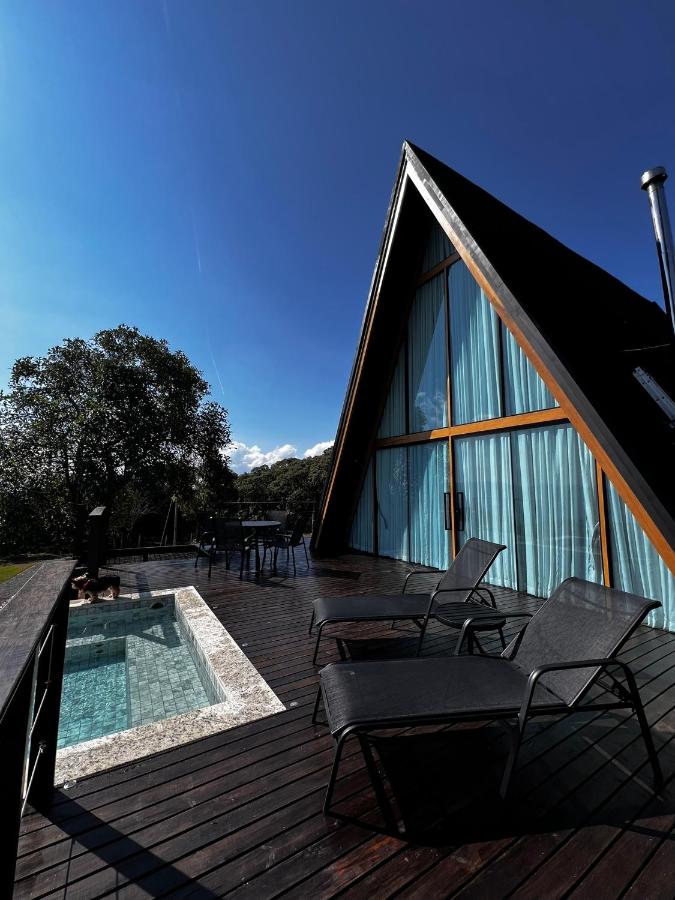 Cabana há mais de 1500m com vista espetacular e piscina aquecida - Ferienwohnung Maria da Fé