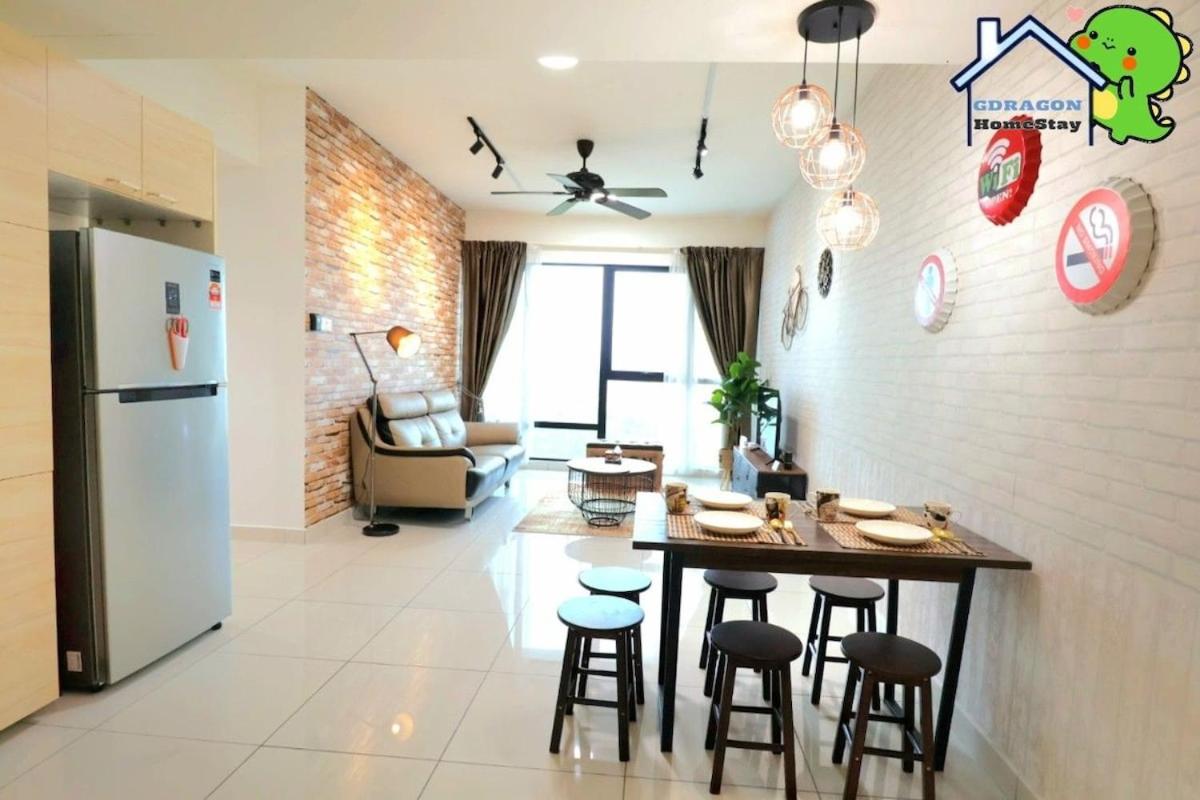 2BR chic vintage industrial Southkey Mosaic JB - B&B Johor Bahru