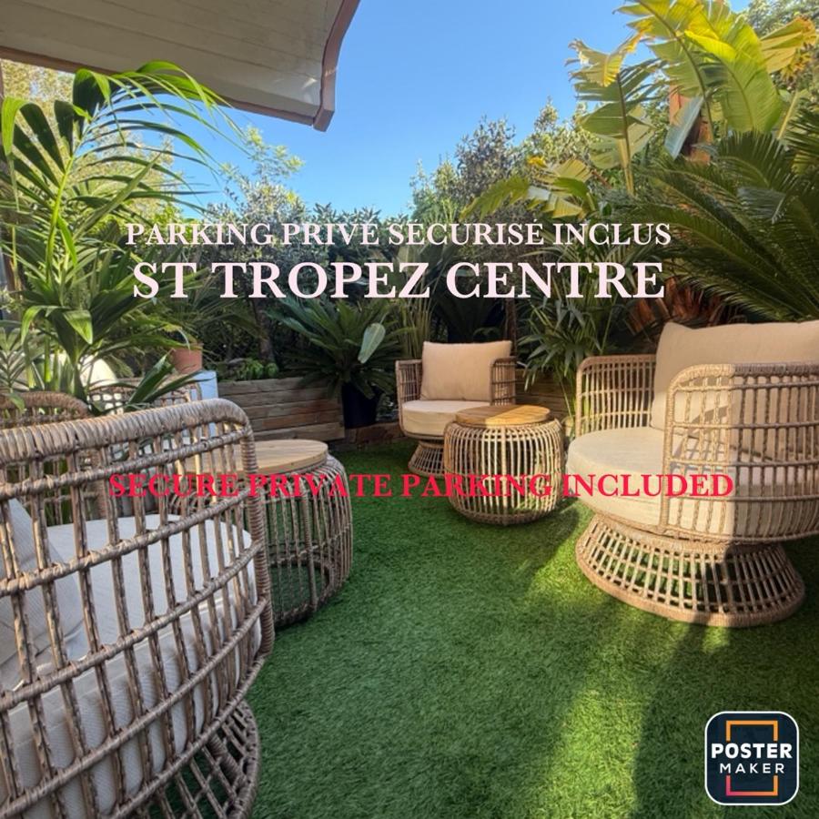 Saint Tropez centre parking et jardin privé inclus - B&B