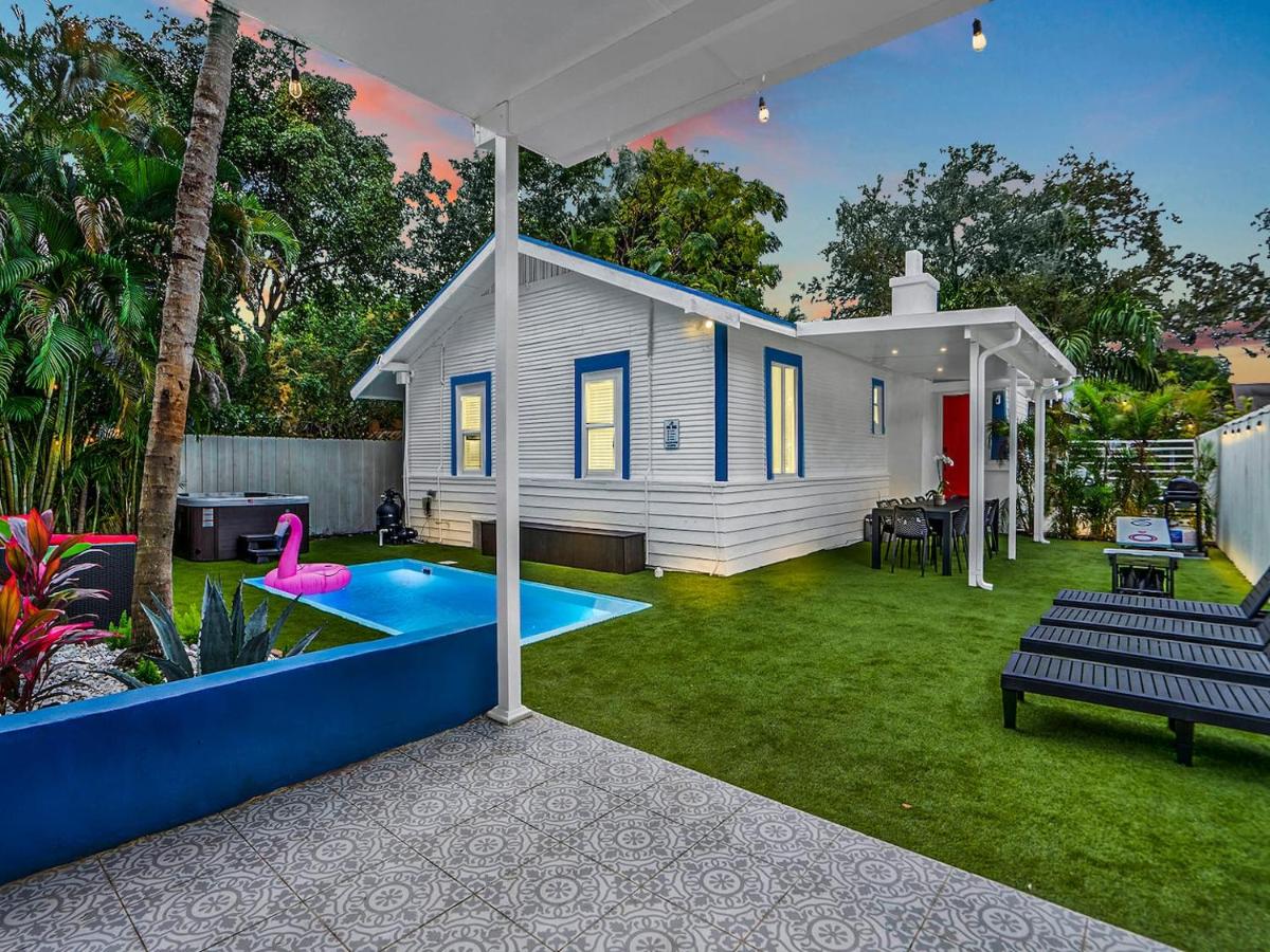 Bungalow House 6br Pool Little Havana - B&B Miami