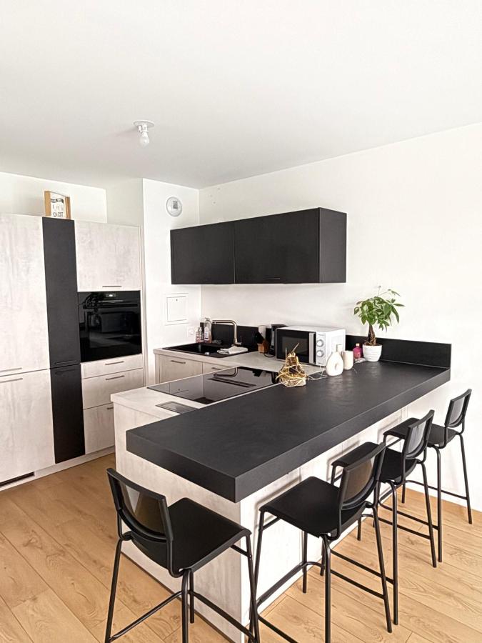 New 2 room apartment with garden & garage, Close to Parliament - Chambres d'hôtes Schiltigheim