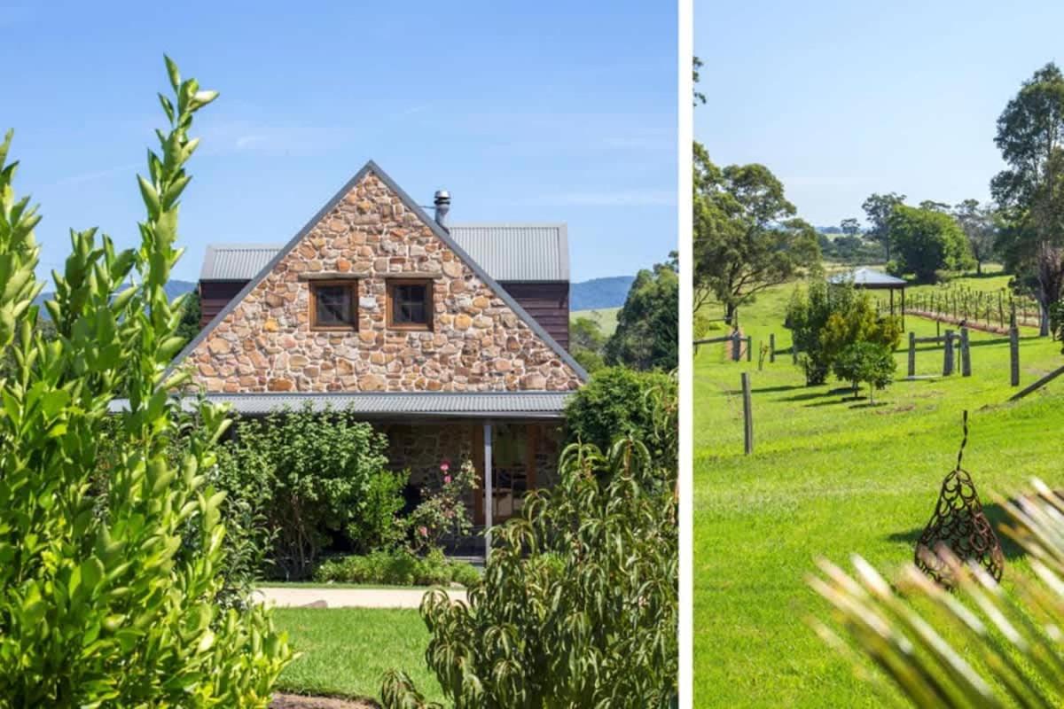 Stone Cottage - vineyard estate w. fireplace - B&B