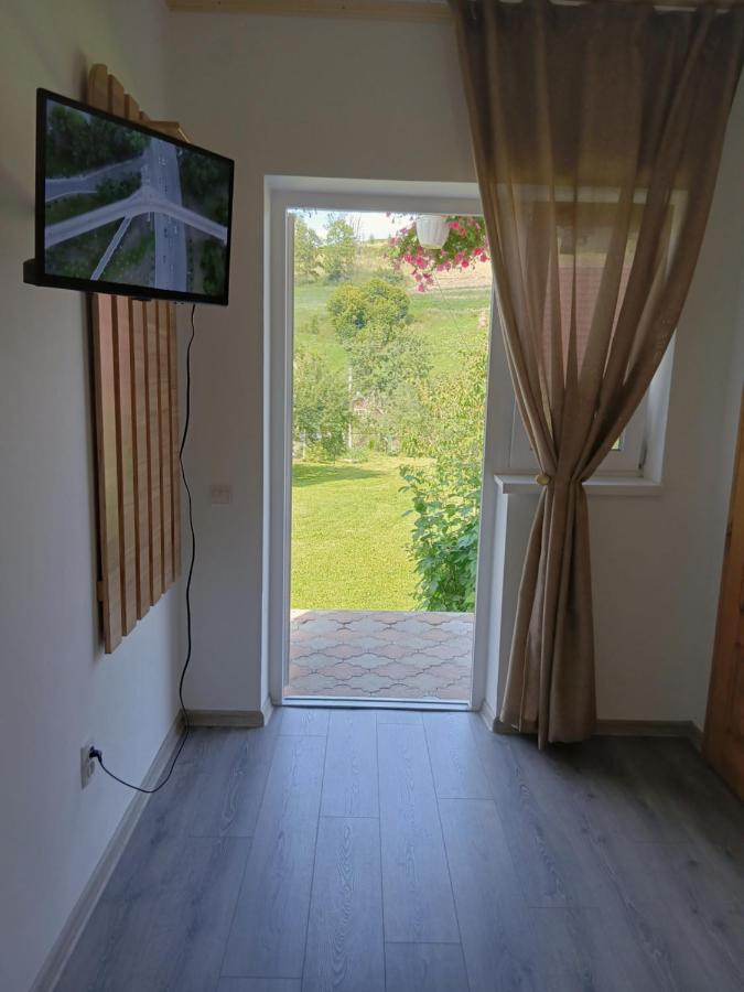 Camera Doppia con Letti Singoli con Vista Giardino