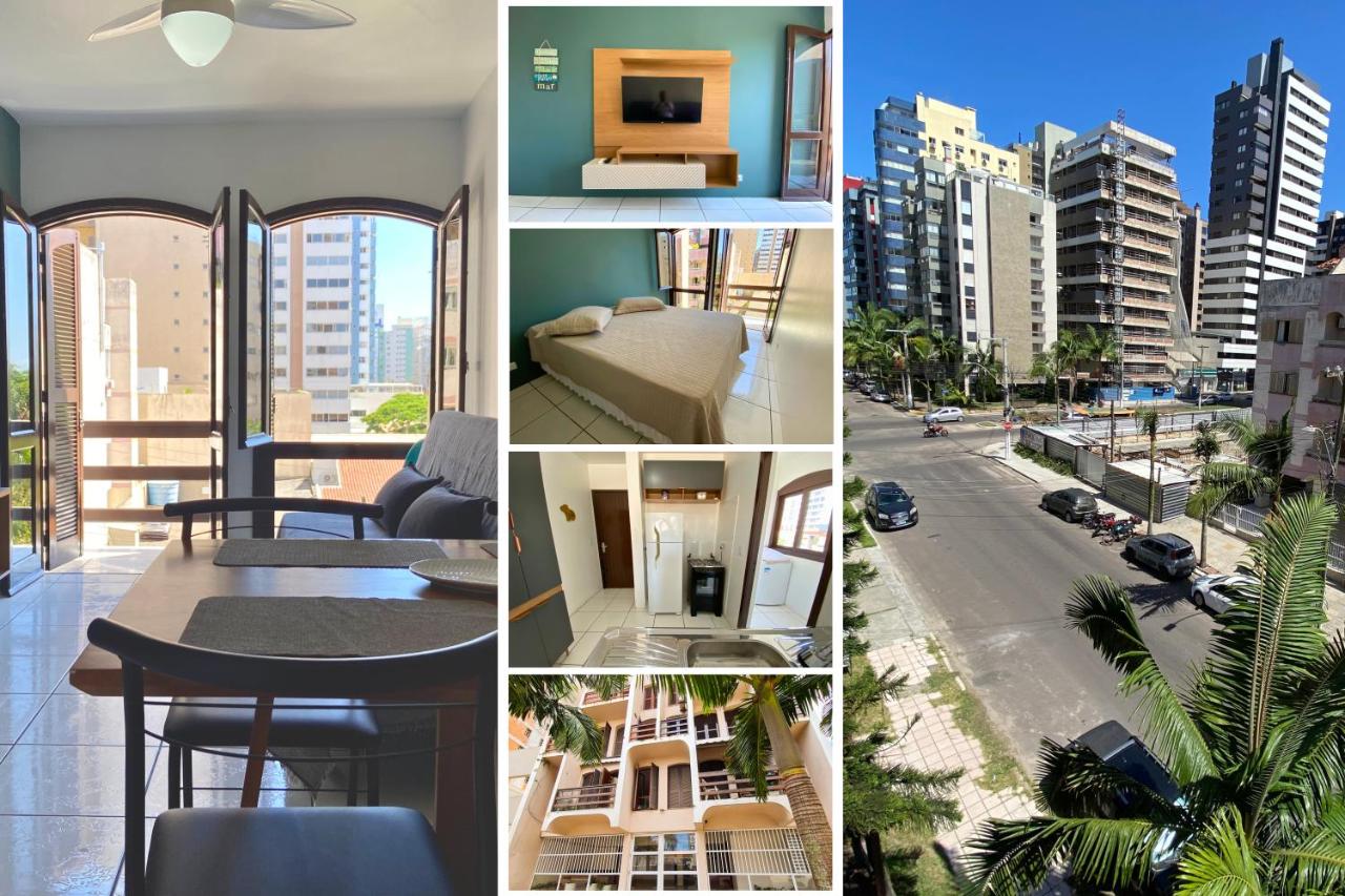 Apto em Torres-RS - Menos de 400mts do mar - Varanda - Smart Tv - Wifi - Cozinha completa - Aceita Pet - B&B