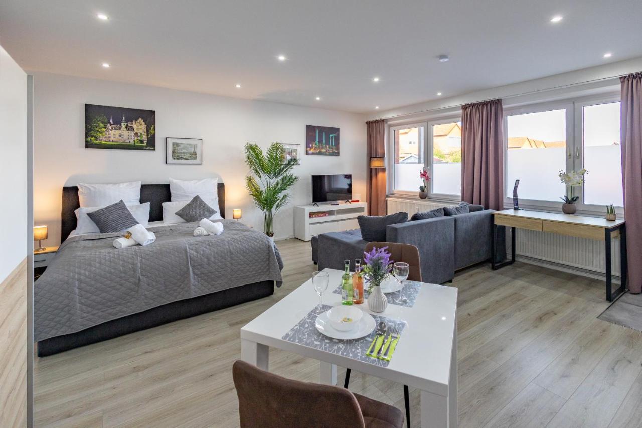 HANNIBAL - Design Studio-Apartment Jasmin 8, Parkplatz, Küche, HighSpeed-WLAN - Chambres d’hôtes Wolfsbourg