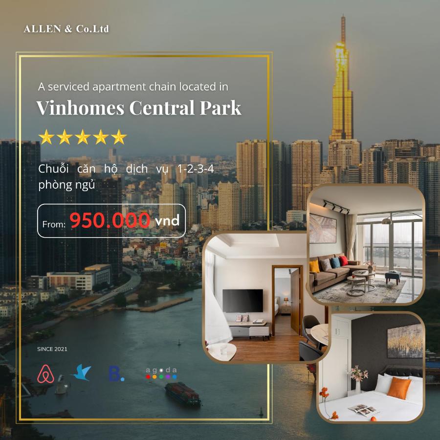 Allen luxury apartment - Vinhomes central park - B&B