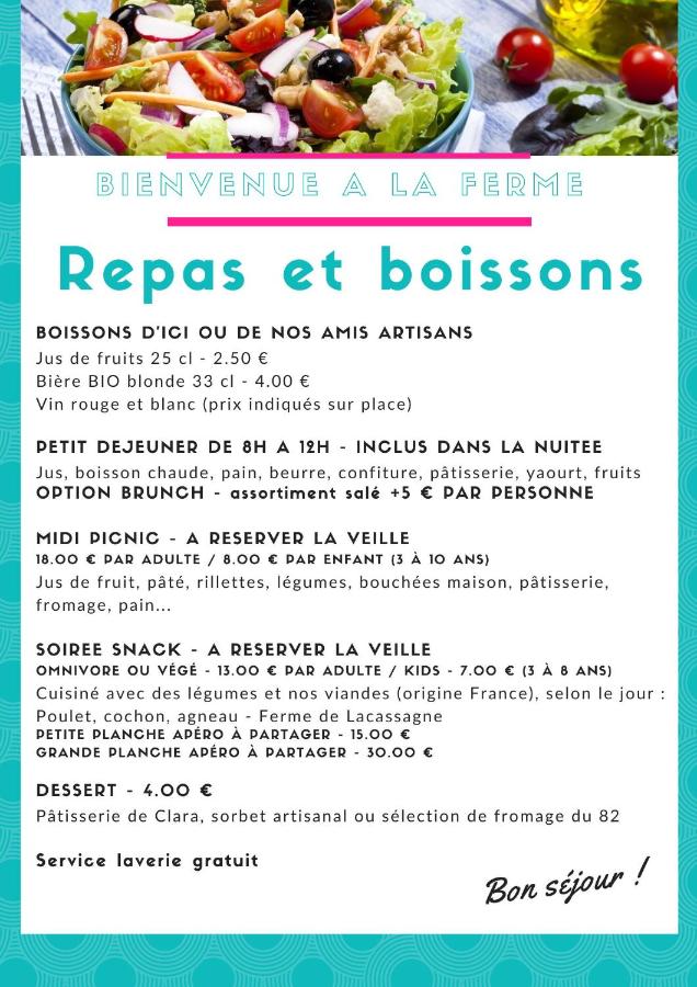 Ferme de Lacassagne - B&B Vazerac