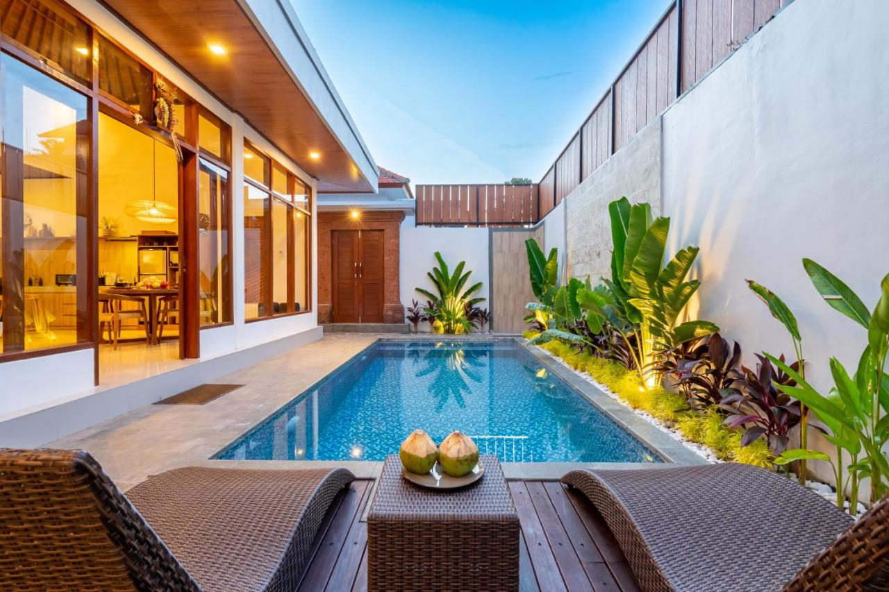 Saum - 10 Min To Beach, Tranquil Retreat with Private Pool - B&B Kerobokan